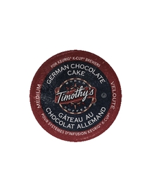 German chocolate cake - Timothy's - Flavored